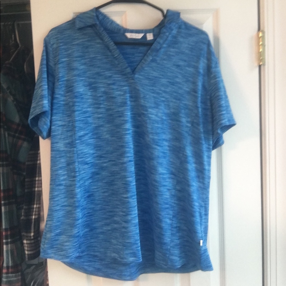 3/4 open women’s golf shirt